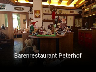 Barenrestaurant Peterhof tisch reservieren