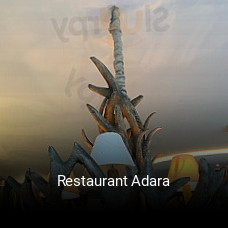 Jetzt bei Restaurant Adara einen Tisch reservieren