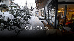 Cafe Gluck tisch reservieren