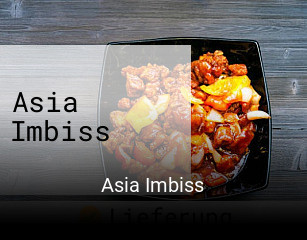 Asia Imbiss online reservieren