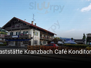 Gaststätte Kranzbach Café Konditorei tisch buchen