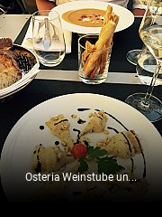 Jetzt bei Osteria Weinstube und Weinhandel einen Tisch reservieren