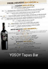 Jetzt bei YOSOY Tapas Bar einen Tisch reservieren