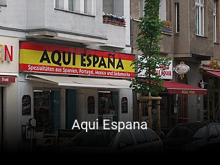 Jetzt bei Aqui Espana einen Tisch reservieren