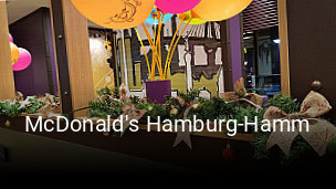 Jetzt bei McDonald's Hamburg-Hamm einen Tisch reservieren