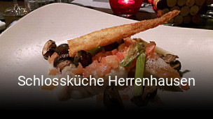 Jetzt bei Schlossküche Herrenhausen einen Tisch reservieren