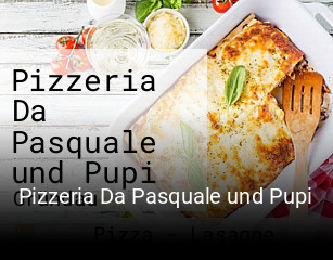 Pizzeria Da Pasquale und Pupi tisch buchen