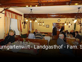 Baumgartenwirt - Landgasthof - Fam. Siegfried und Sabine Pabst-Spiessberger tisch reservieren
