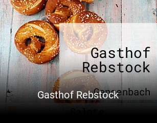 Gasthof Rebstock tisch buchen