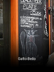 Jetzt bei Gatto-Bello einen Tisch reservieren