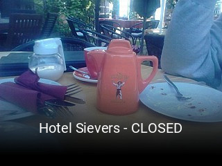 Hotel Sievers - CLOSED tisch buchen