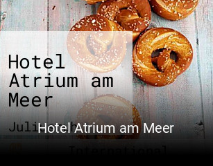 Hotel Atrium am Meer online reservieren