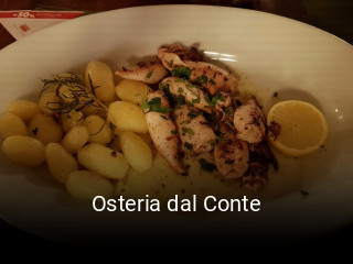 Jetzt bei Osteria dal Conte einen Tisch reservieren