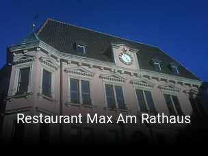 Restaurant Max Am Rathaus tisch reservieren