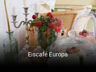 Eiscafé Europa tisch buchen