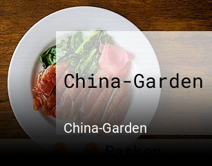 Jetzt bei China-Garden einen Tisch reservieren