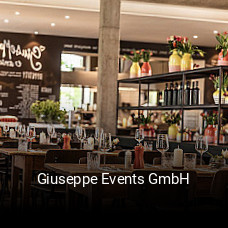 Jetzt bei Giuseppe Events GmbH einen Tisch reservieren