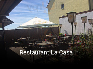 Restaurant La Casa tisch reservieren