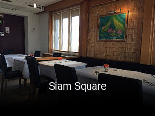 Siam Square tisch reservieren