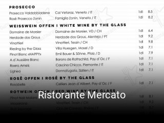 Jetzt bei Ristorante Mercato einen Tisch reservieren