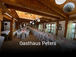 Gasthaus Peters tisch reservieren