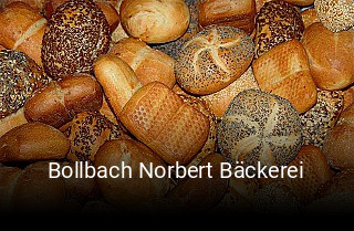 Bollbach Norbert Bäckerei tisch reservieren