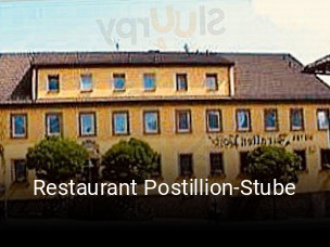 Restaurant Postillion-Stube online reservieren