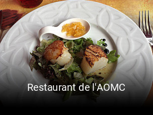 Jetzt bei Restaurant de l'AOMC einen Tisch reservieren