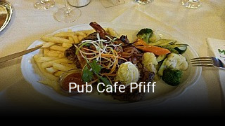 Jetzt bei Pub Cafe Pfiff einen Tisch reservieren