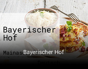 Bayerischer Hof tisch reservieren