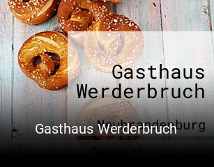 Gasthaus Werderbruch tisch reservieren