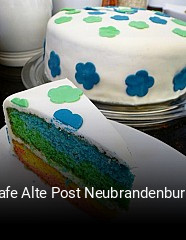 Cafe Alte Post Neubrandenburg tisch buchen