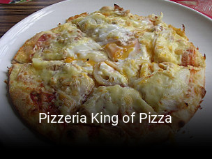 Jetzt bei Pizzeria King of Pizza einen Tisch reservieren