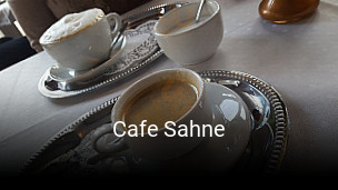 Cafe Sahne online reservieren