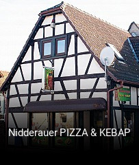Nidderauer PIZZA & KEBAP tisch buchen