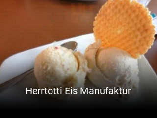 Jetzt bei Herrtotti Eis Manufaktur einen Tisch reservieren