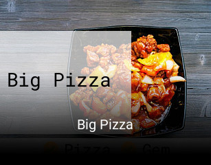 Big Pizza tisch reservieren