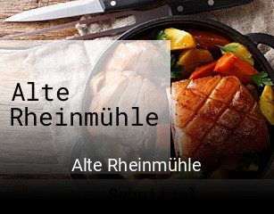 Alte Rheinmühle online reservieren