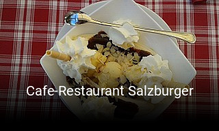 Cafe-Restaurant Salzburger reservieren