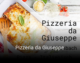 Jetzt bei Pizzeria da Giuseppe einen Tisch reservieren