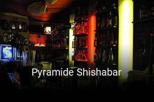 Pyramide Shishabar tisch reservieren