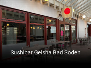 Sushibar Geisha Bad Soden tisch reservieren