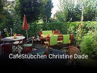CaféStübchen Christine Dade online reservieren