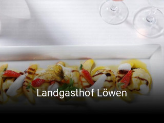 Landgasthof Löwen online reservieren