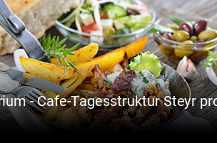 atrium - Cafe-Tagesstruktur Steyr pro mente Oberösterreich tisch buchen