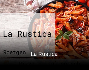 La Rustica online reservieren