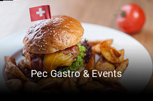 Pec Gastro & Events tisch reservieren