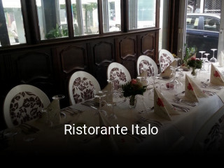 Jetzt bei Ristorante Italo einen Tisch reservieren