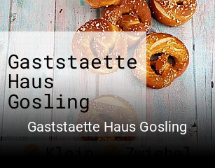 Gaststaette Haus Gosling online reservieren