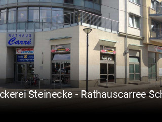 Bäckerei Steinecke - Rathauscarree Schkeuditz reservieren